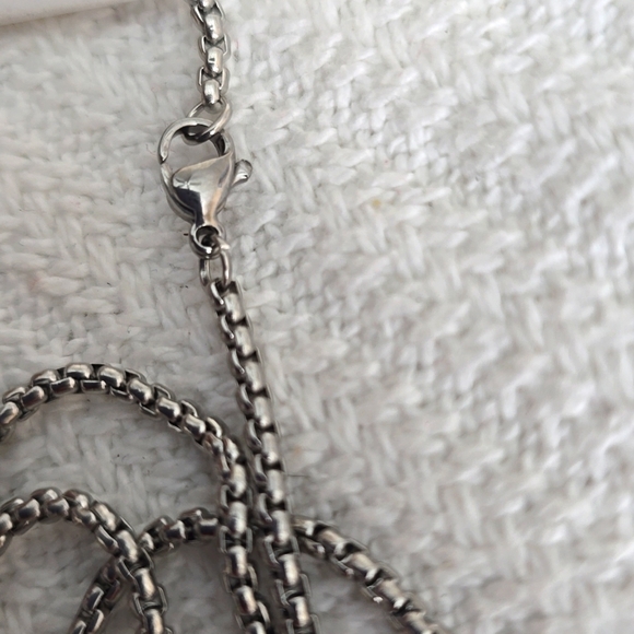 Amethyst Cross Necklace - Picture 3 of 5